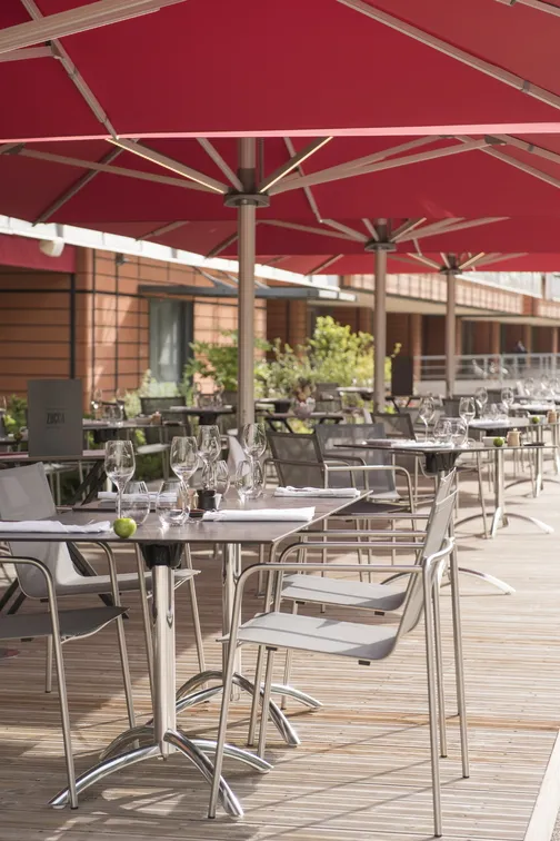 Restaurant Le Zucca のダイニング空間
