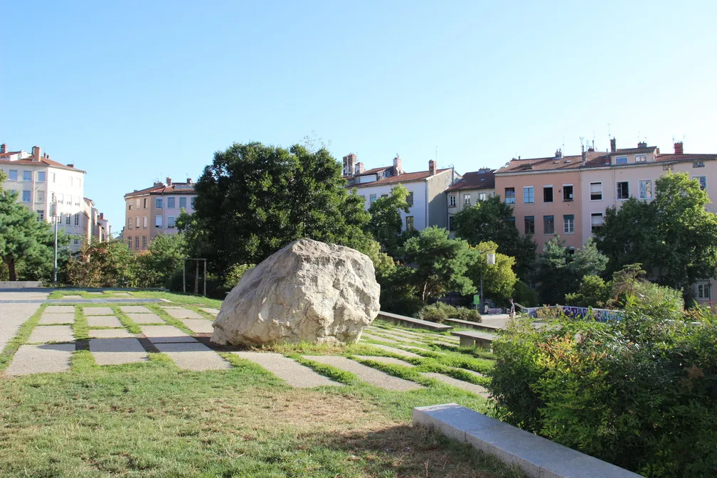 Croix-Rousse の Gros Caillou 周辺